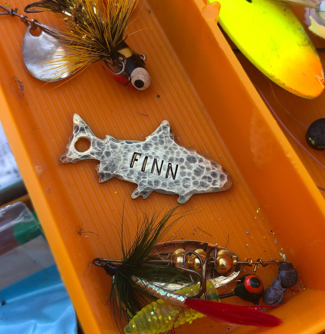 Fish Dog Tag