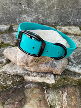 Vegan Leather Dog Collars 1" - Gunmetal