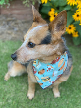 Food Truck Fun Tie on Dog Bandana