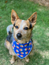 Tie on Georgia Peach ๐ Dog Bandana