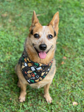 Tie On Cowboy Dog Bandana
