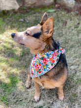 Tie on Garden Party Dog Bandana