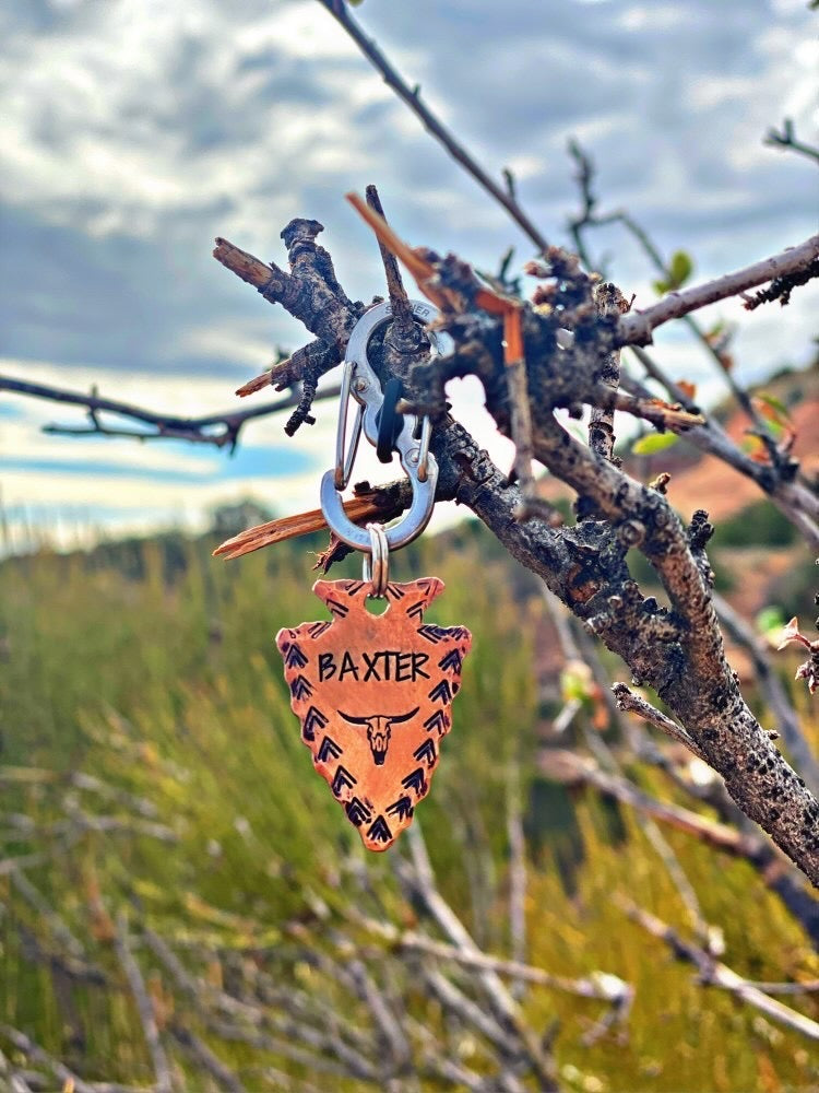 Western Arrowhead Dog Tag