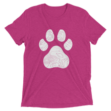 Topographic Paw Print Tee
