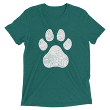 Topographic Paw Print Tee