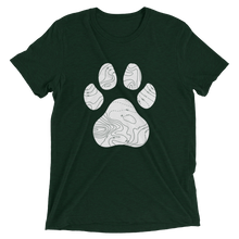 Topographic Paw Print Tee