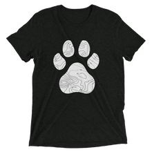 Topographic Paw Print Tee