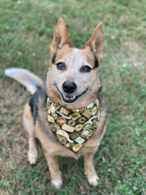 Camper Badges tie on Dog Bandana