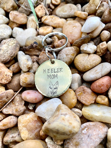 Heeler Keychain