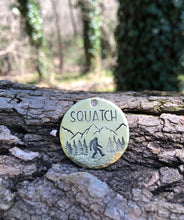 Sasquatch Dog Tag