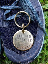 Hike More Worry Less Keychain