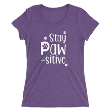 Stay Pawsitive Tri-Blend Tee